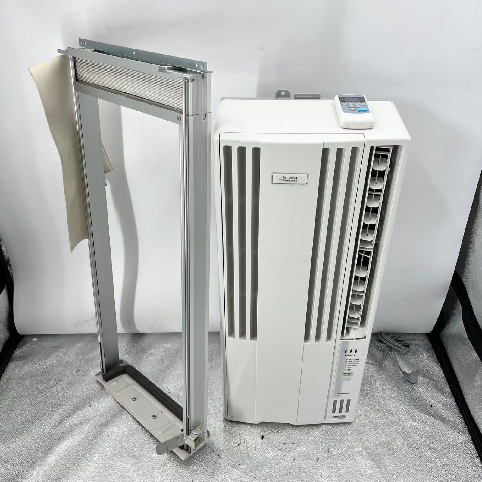 CORONA 窓用エアコン CW-FA1621 2021年製 リモコン付 冷房専用 - メルカリ