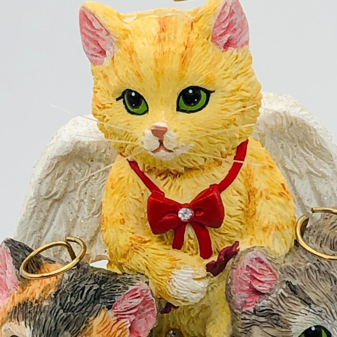 ネコ 天使たちの クリスマスツリー ライトアップ ※訳あり 子猫