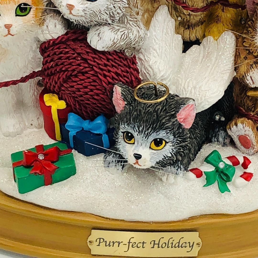 ネコ 天使たちの クリスマスツリー ライトアップ ※訳あり 子猫