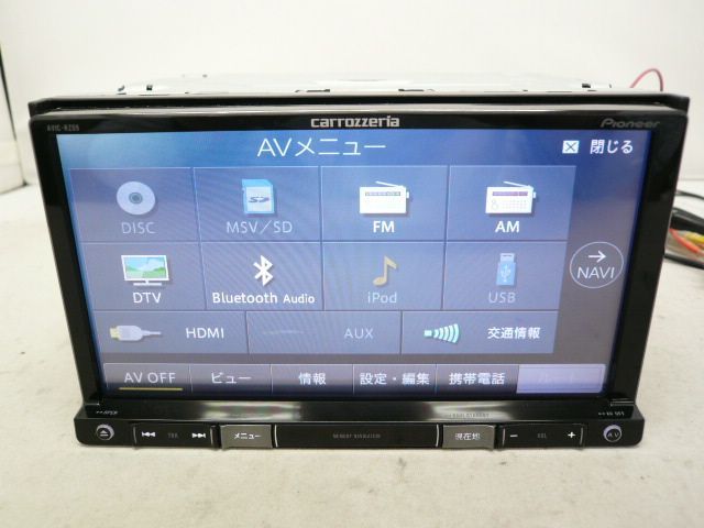 中古】 HDMI対応 2026年版 カロッツェリア AVIC-RZ09 メモリーナビ 地