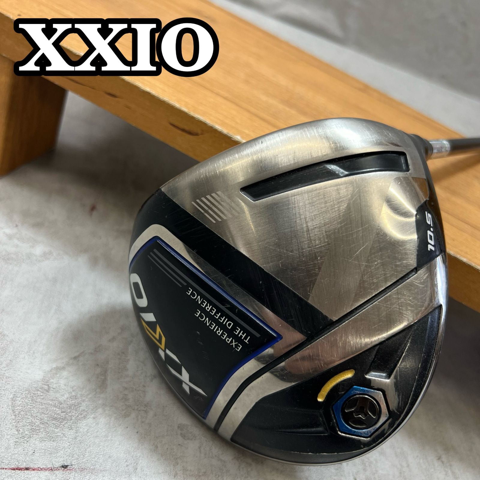 Used XXIO 11th generation driver, 10.5 degrees, carbon shaft, stiff flex