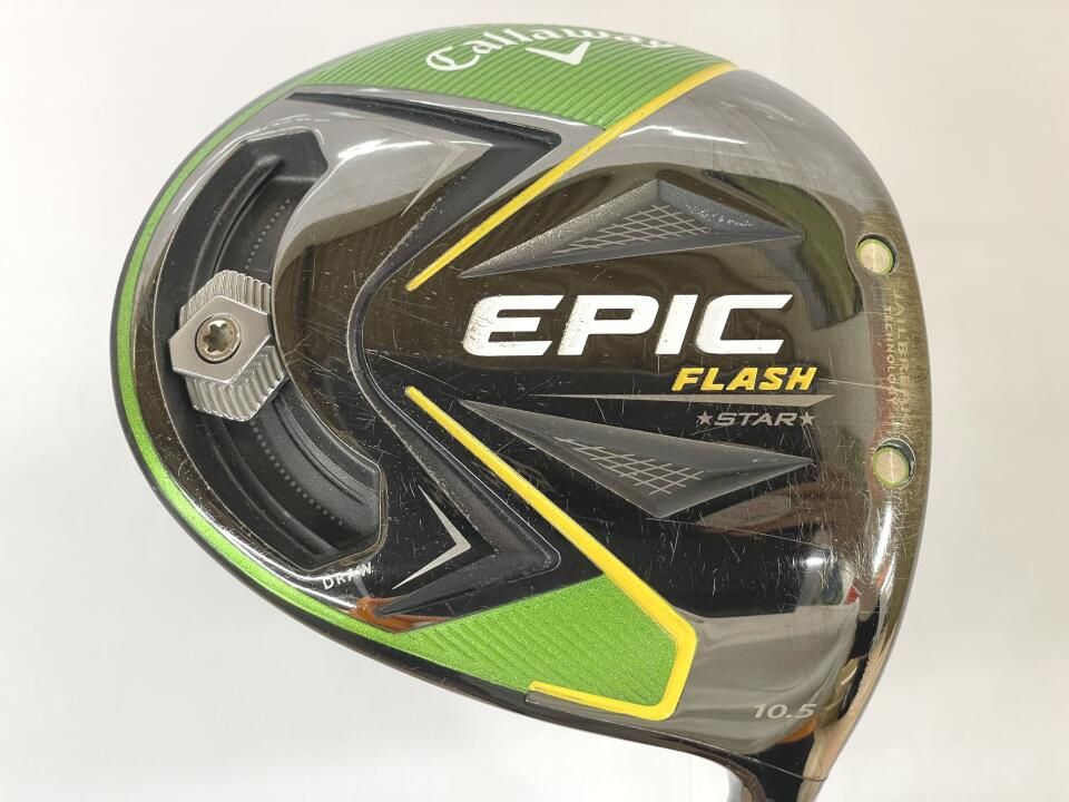 キャロウェイ　EPIC FLASH STAR　10.5度　Speeder EVOLUTION for CW　SRフレックス　ドライバー　中古　ゴルフドゥ！岡山青江店【最短即日発送】