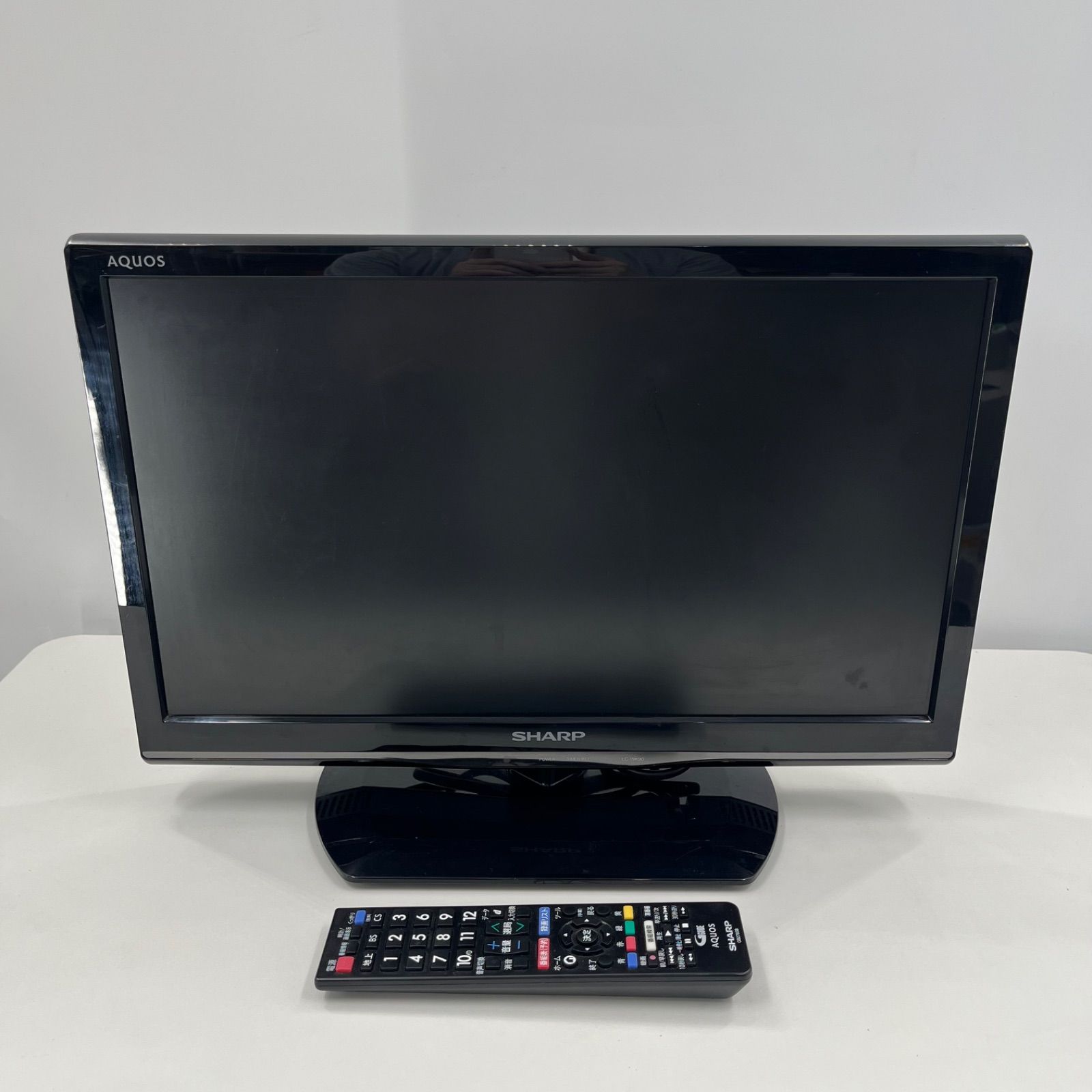 SHARP AQUOS 19型 液晶テレビ LC-19K90 2013年製 リモコン付 - メルカリ
