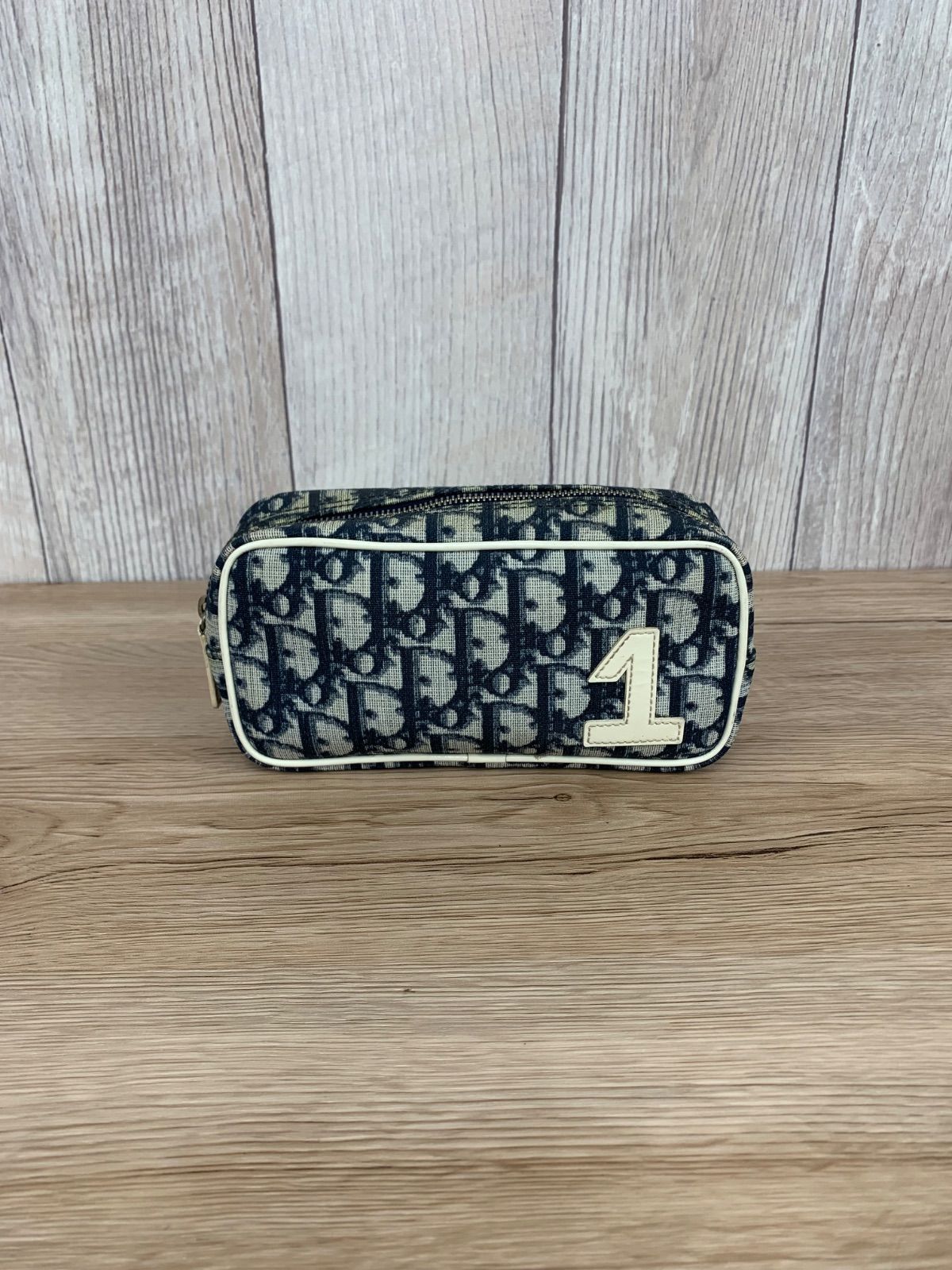 クリスチャンディオールトロッター柄ポーチ 1 Christian Dior クリスチャンディオール トロッター柄 ポーチ No.1