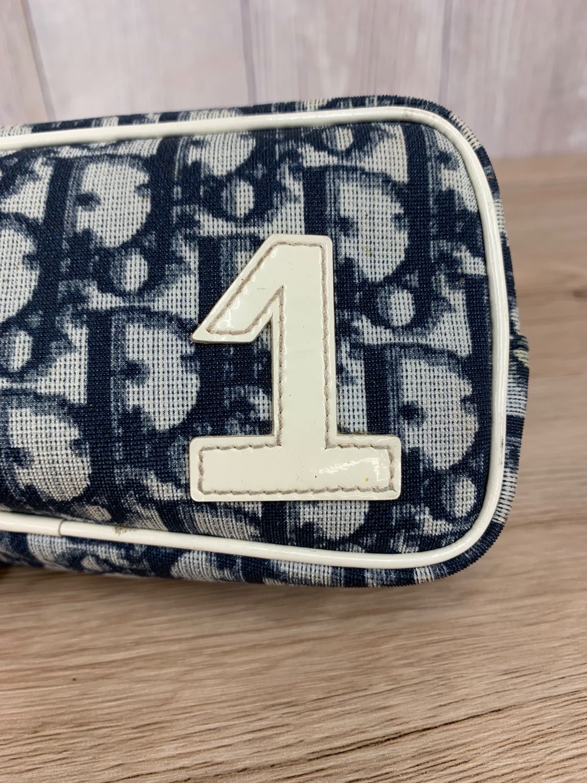 Christian Dior クリスチャンディオール トロッター柄 ポーチ No.1