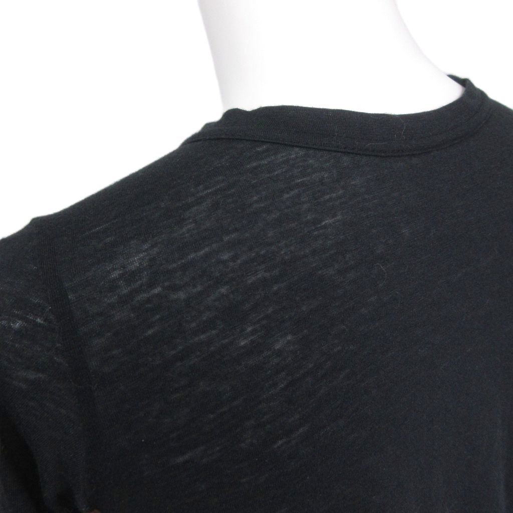 サカイ sacai ドッキングカットソー リネン混 ペイズリー柄 レース