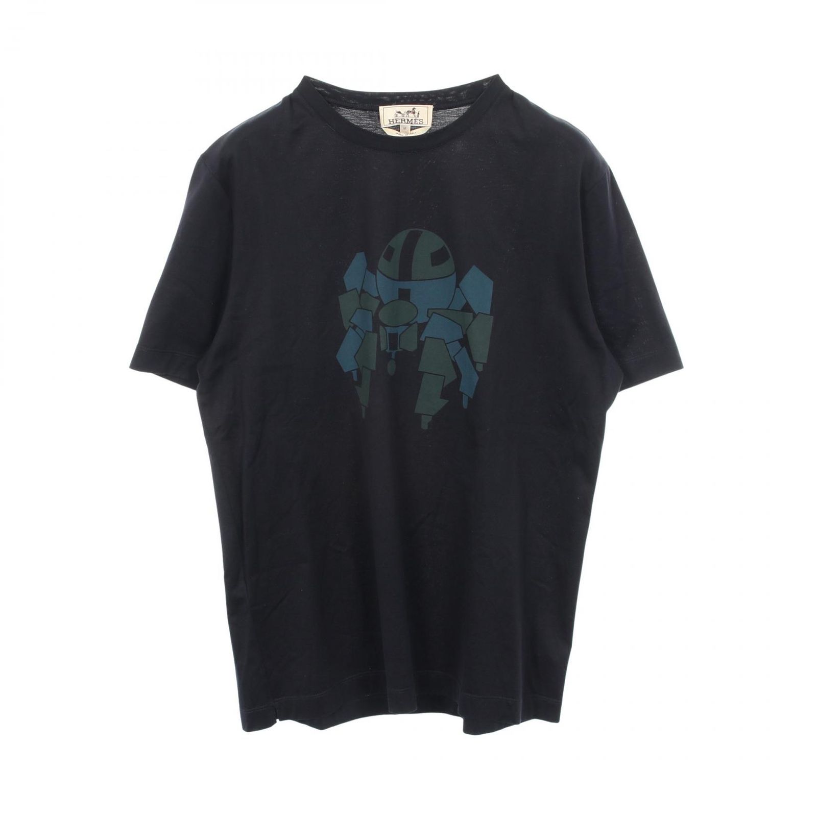 HERMES エルメス クルーネック 半袖Tシャツ