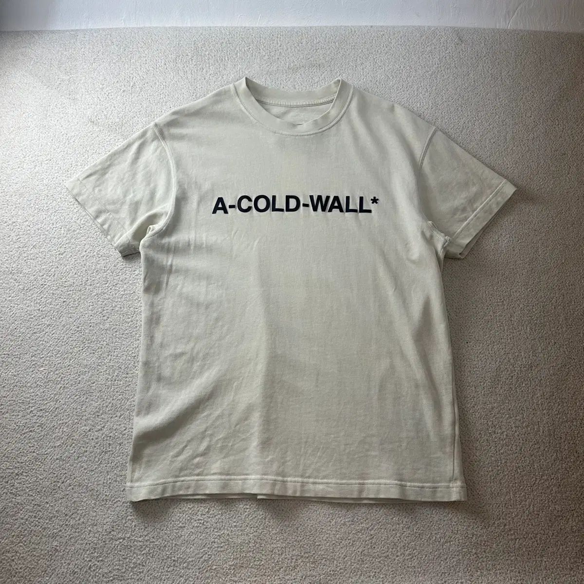 100 A-COLD-WALL ア コールド ウォール ビックロゴ 半袖 Tシャツ