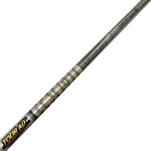 【中古】 ダンロップスリーブ付き(ZXi系) グラファイトデザインフェアウェイウッド用 シャフト Tour AD TP-7 (フレックスS)Bランク ゴルフクラブ
