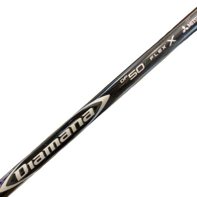 【中古】 ミズノスリーブ付き(ST-230系) 三菱ケミカル(レイヨン)ドライバー用 シャフト Diamana DF50 (フレックスX)Bランク ゴルフクラブ