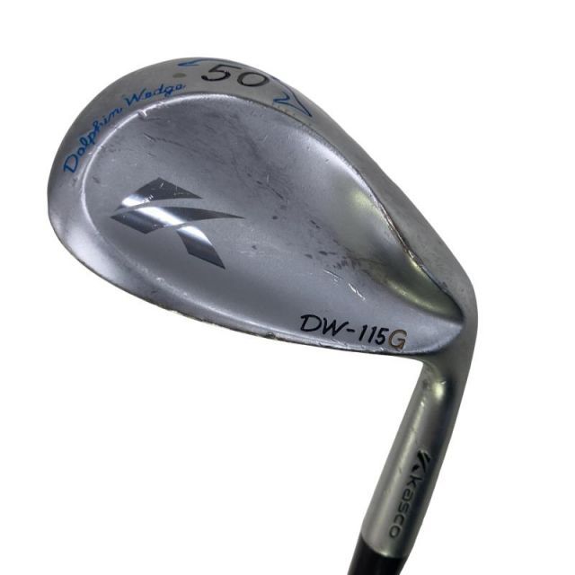 【中古】 キャスコ Dolphin Wedge DW-115G 50° ウェッジ WG NS PRO ZELOS 7 (フレックスR) メンズ 男性用 右利き 右用 Cランク ゴルフクラブ