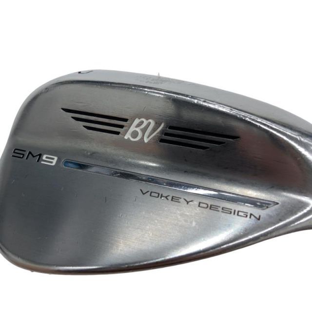 【中古】 タイトリスト VOKEY SPIN MILLED SM9 ツアークロム 52°/12°F ウェッジ WG BV 105 (フレックスその他) メンズ 男性用 右利き 右用 Cランク ゴルフクラブ