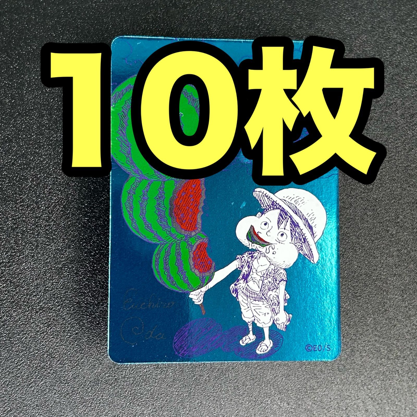 10枚 ナツコミ2026 メタキラカード ワンピース サイン - メルカリ