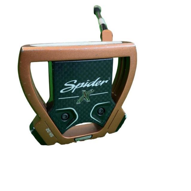 【中古】 テーラーメイド Spider X COPPER スモールスラント 34インチ パター PT スチール(ブラック) (フレックスその他) メンズ 男性用 右利き 右用 Cランク ゴルフクラブ