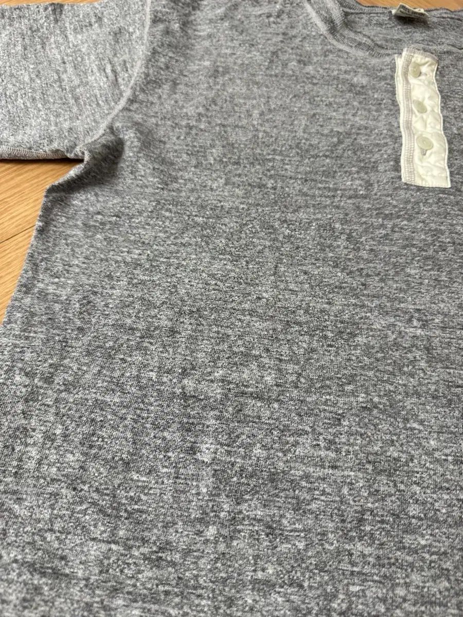 バズリソン ヘンリーネック / グレー / XL
