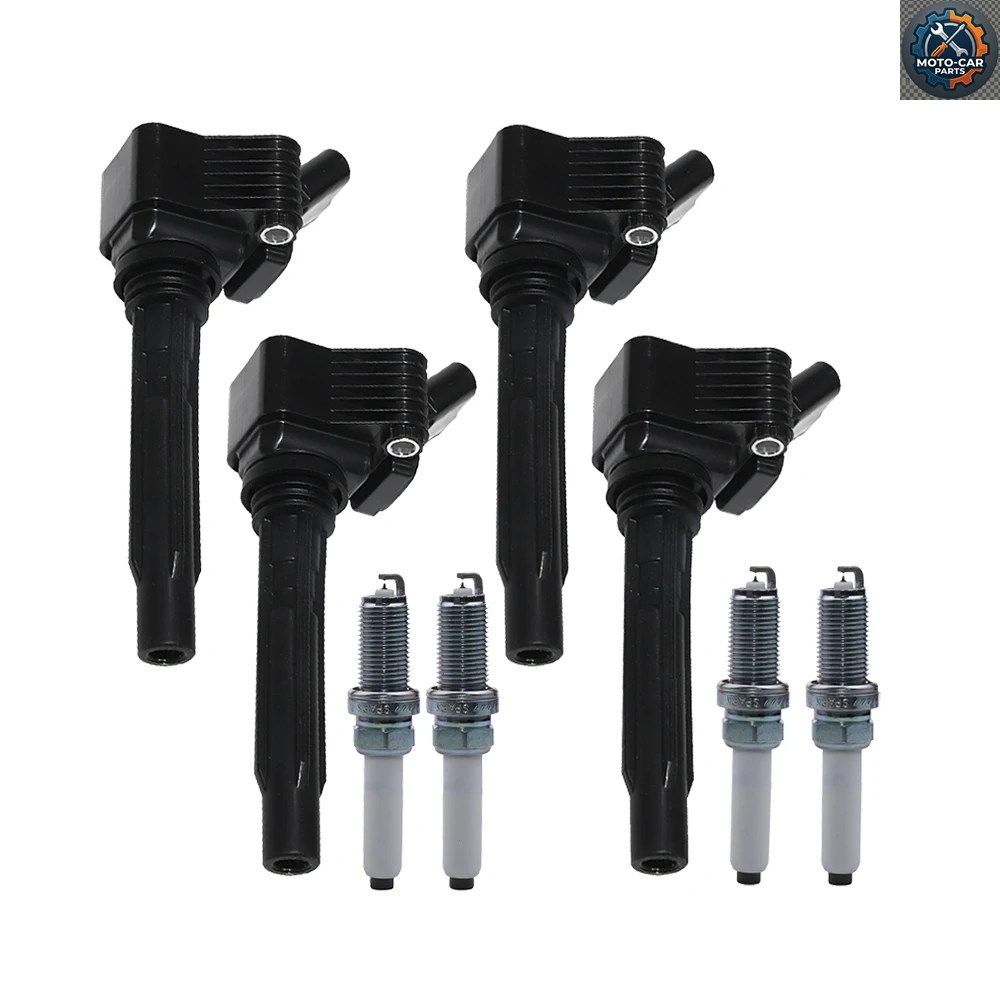アウディ A3 A4 A6 A7 A8 TT VW ビートル ゴルフ ジェッタ パサート ティグアン アルテオン アトラス用イグニッションコイル 4個セット 06J