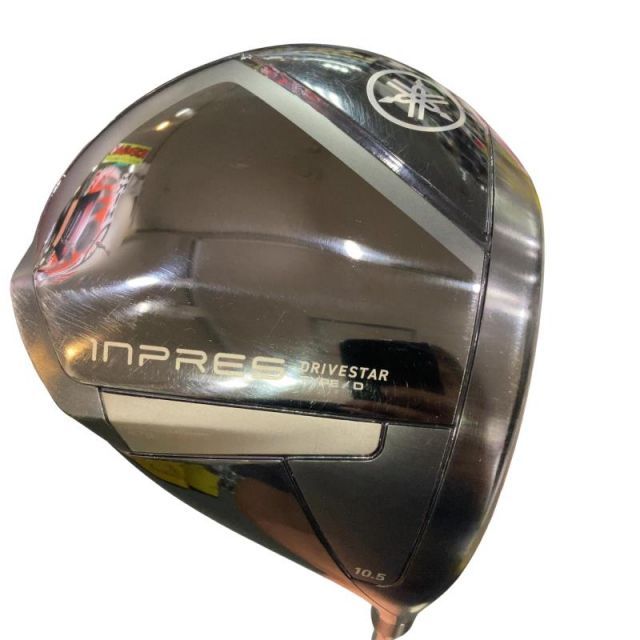 【中古】 ヤマハ inpres DRIVESTAR TYPE/D(2025) 10.5° ドライバー DR 純正特注シャフト (フレックスR) メンズ 男性用 右利き 右用 Cランク ゴルフクラブ