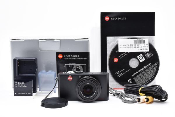 ■美品■ライカ　LEICA D-LUX3 ブラック【元箱・動作確認済】 #9535 F.Mar.2326