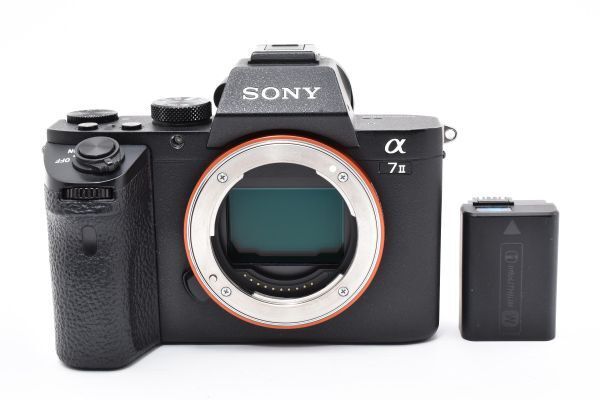 ■美品■ソニー　SONY α7II ボディ ブラック ILCE-7M2【動作確認済】#9541 F.Mar.2326