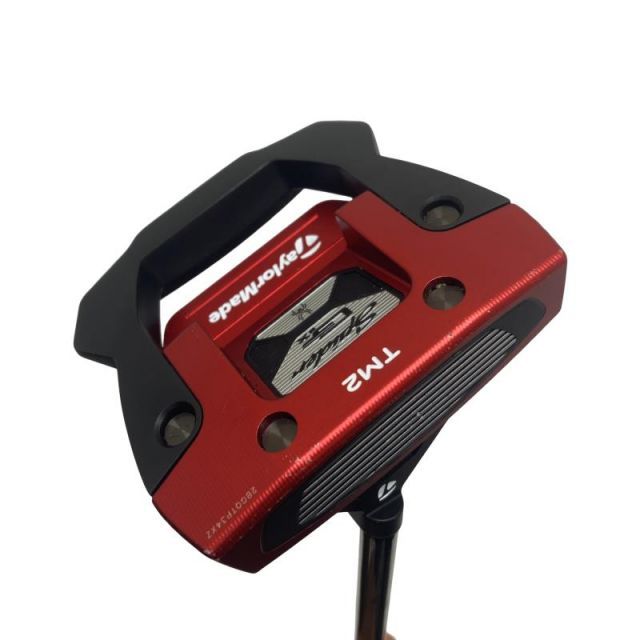 【中古】 テーラーメイド Spider GTx TRUSS RED TM2 33インチ パター PT スチール (フレックスその他) メンズ 男性用 右利き 右用 Cランク ゴルフクラブ