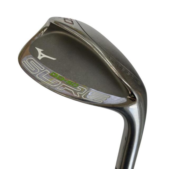 【中古】 ミズノ SURE DD 50° ウェッジ WG EXSAR(SURE) (フレックスその他) メンズ 男性用 右利き 右用 Cランク ゴルフクラブ