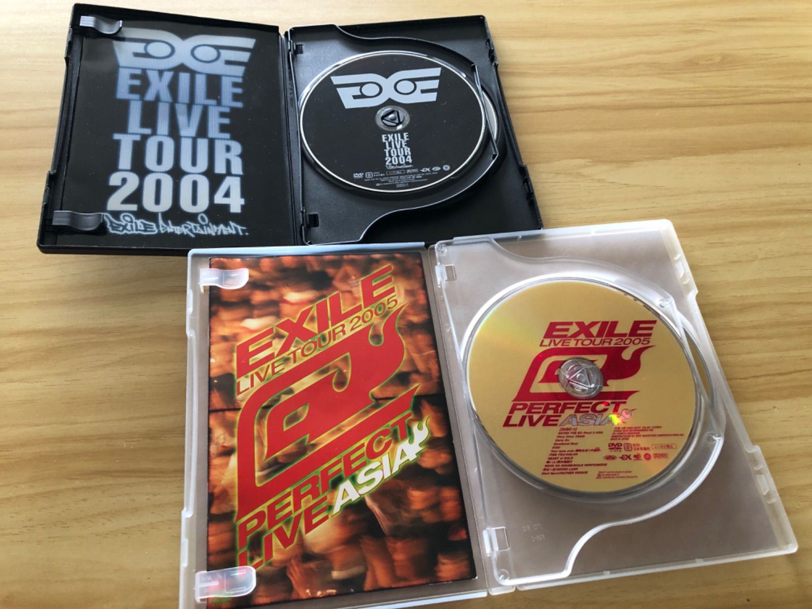 中古] [DVD] EXILE LIVE TOUR 5点セット(2004、2005、2009、2010