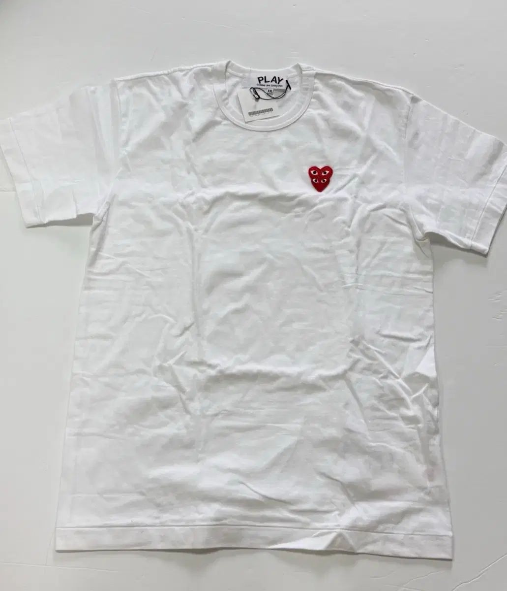 コム・デ・ギャルソン PLAY 半袖Tシャツ 白