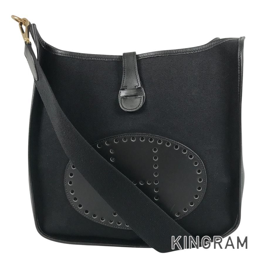 エルメス HERMES エヴリン1 PM トワルアッシュ ショルダーバッグ fto【中古】