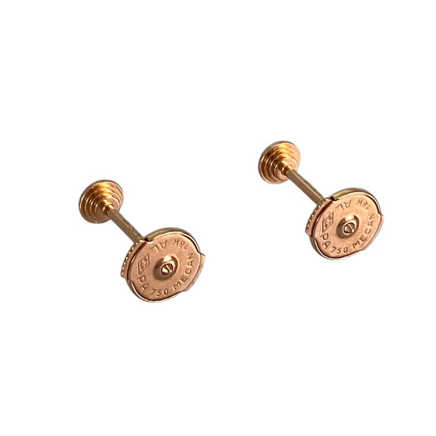 カルティエ Cartier ディアマンレジェ K18PG ダイヤモンド ピアス sss