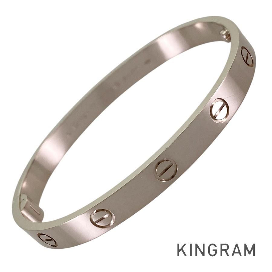 カルティエ Cartier ラブ クラシック モデル CRB6081917 K18WG ブレスレット sss【中古】