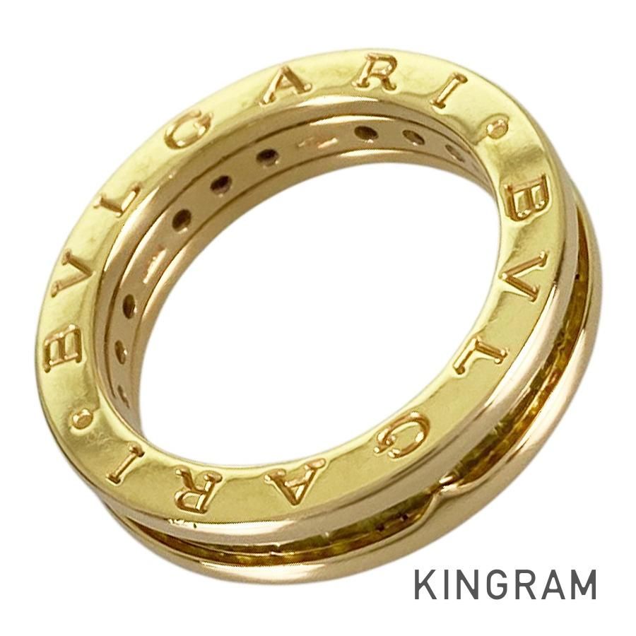 ブルガリ BVLGARI ビーゼロワン 1バンド K18YG ペリドット 12号(52) リング sss【中古】