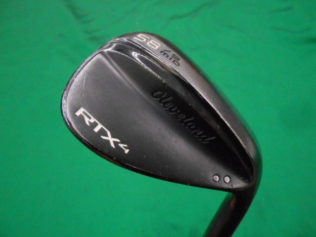【中古】ウェッジ クリーブランド RTX-4 BLACK SATIN 58-09MID◆N.S.PRO MODUS3 TOUR 105◆S◆58[9033]