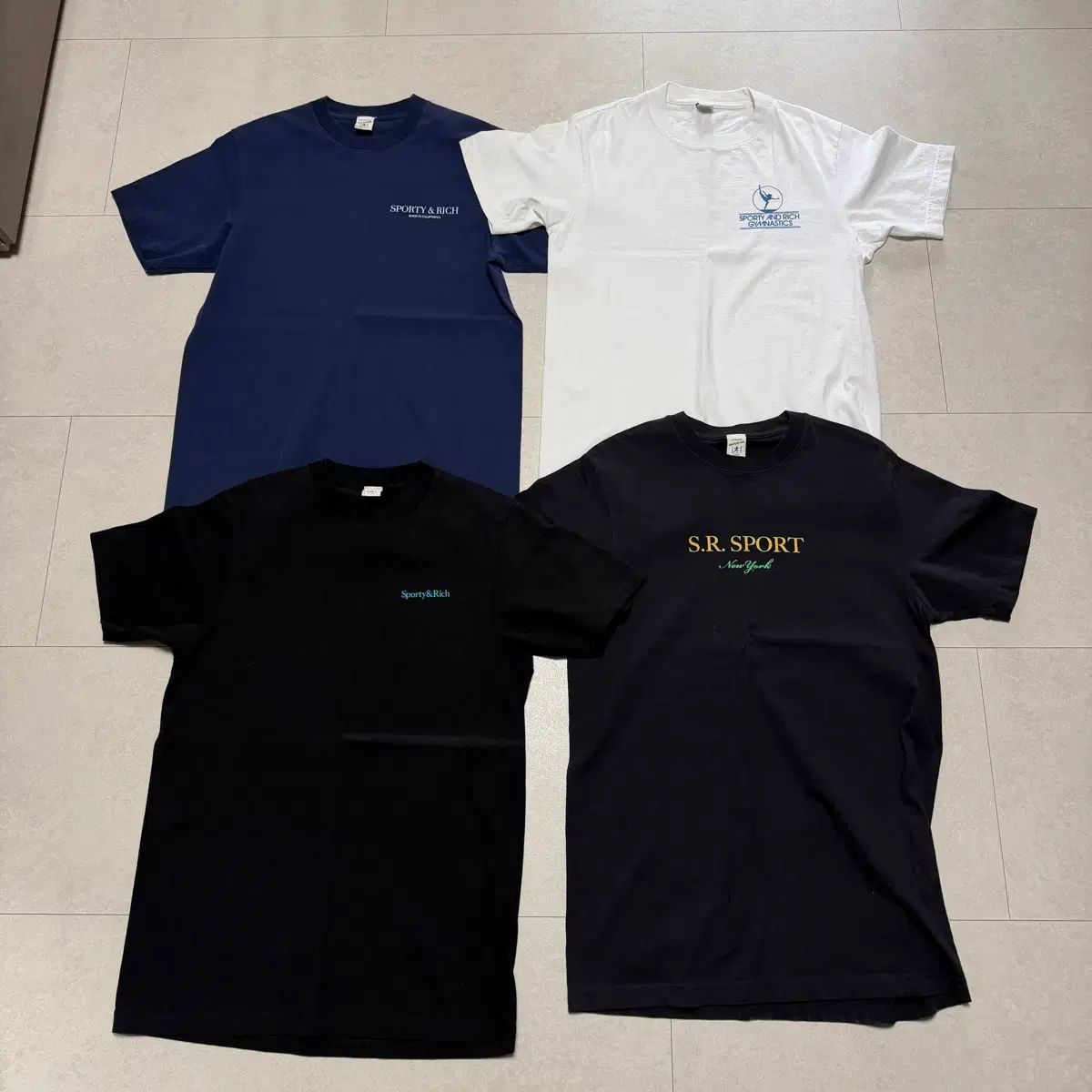 スポーティアンドリッチ Tシャツ 4種 まとめ売り S
