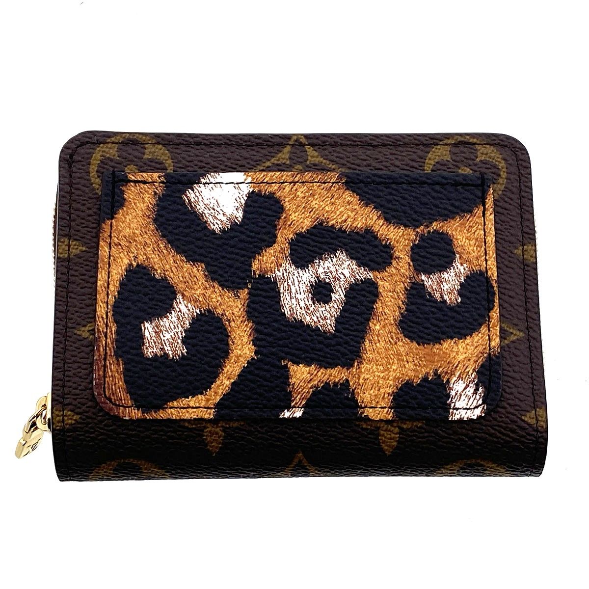 LOUIS VUITTON ルイ・ヴィトン ポルトフォイユ ルー 二つ折り財布 M13851 レディース モノグラム ブラウン 中古