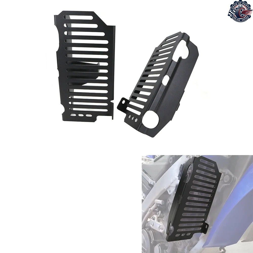 オートバイ用ラジエーターガード エンジン冷却カバー クラッシュプロテクター ヤマハ WR250F WR450F YZ250F YZ250FX YZ450F/FX