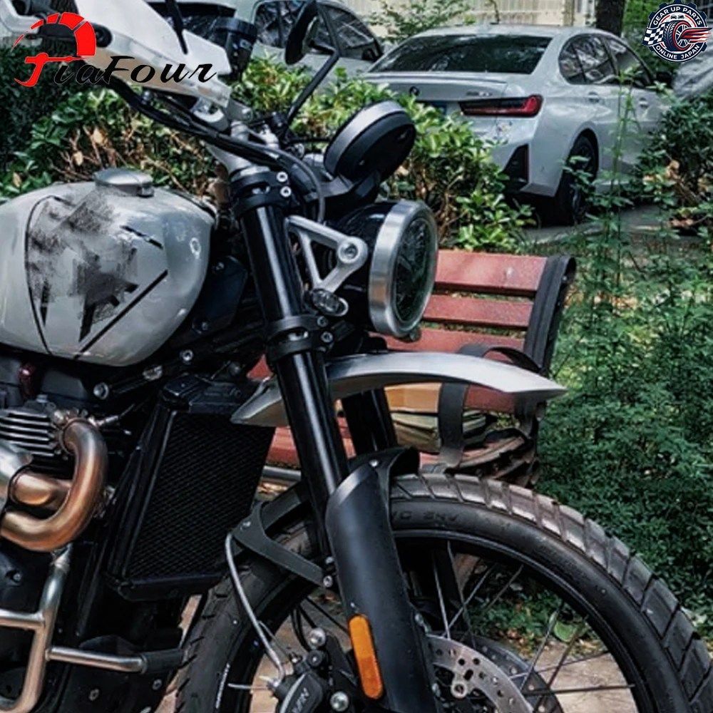 オートバイ用マッドガード SCRAMBLER 1200X 24-25 SCRAMBLER 1200XC SCRAMBLER 1200XE 19-25 フロントハイマウントフェンダー スプラッシュ