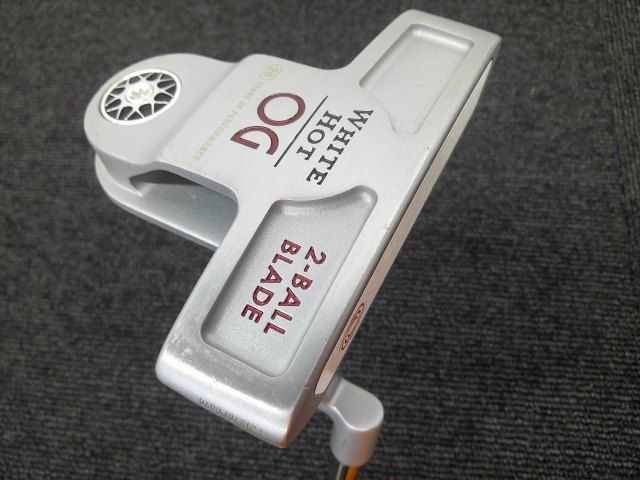 中古 パター オデッセイ ホワイトホットOG 2-BALL BLADE/オリジナルスチール[34]//3[0766]■松山店