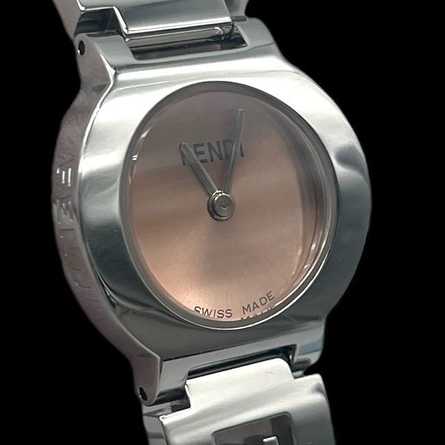 新品電池 稼働品 FENDI フェンディ レディース腕時計 3050L オロロジ