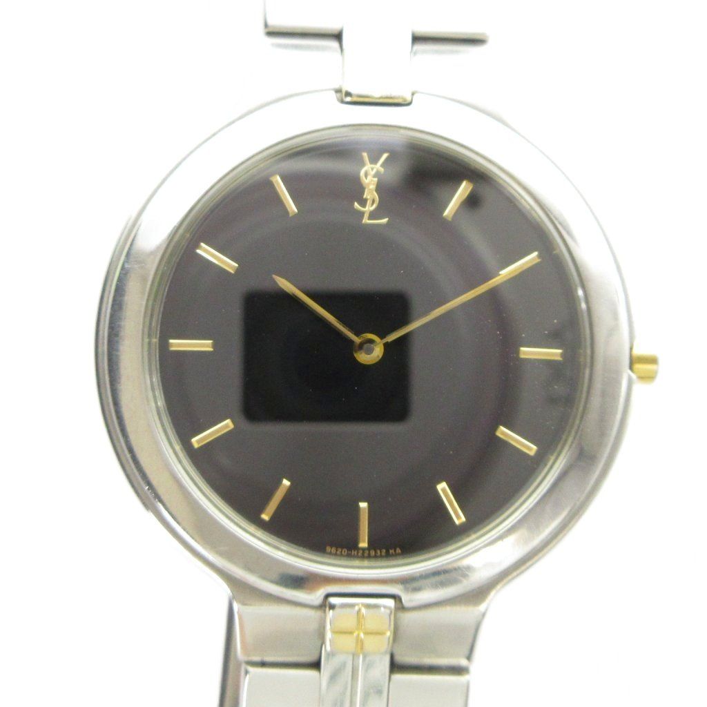 【付属品有 稼働】イヴサンローラン YSL メンズ腕時計 9620-H13821 イヴサンローラン YVES SAINT LAURENT 9620-H13821 腕時計 クォーツ