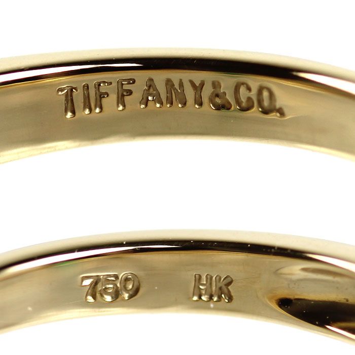 TIFFANY&Co. ティファニー K18YG イエローゴールド リング・指輪 エメラルド ダイヤモンド 10.5号 3.5g レディース 中古 美品 TIFFANY&Co. ティファニー K18YG イエローゴールド リング・指輪 エメラルド ダイヤモンド 10.5号 3.5g レディース 中古 美品