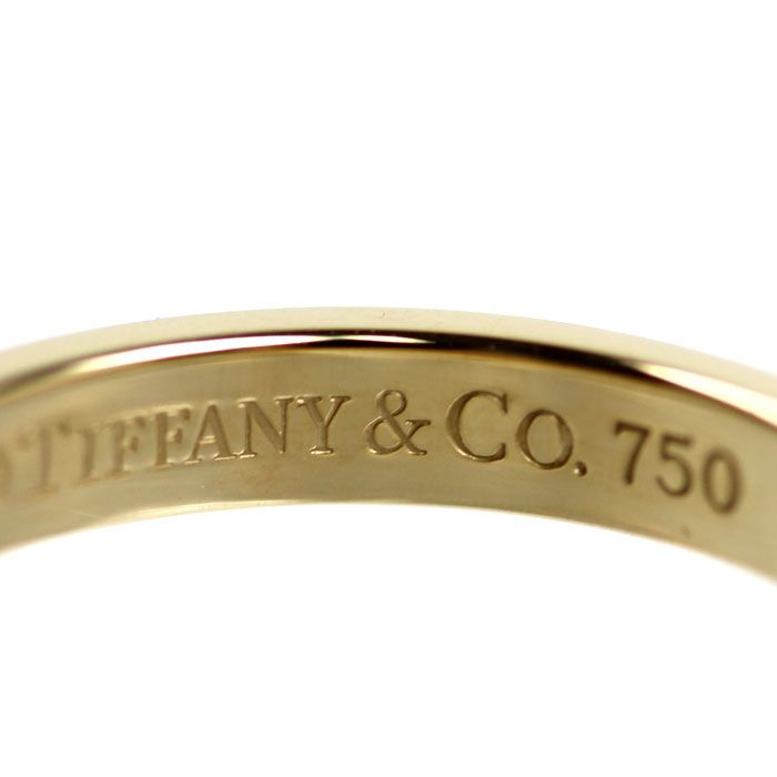 TIFFANY&Co. ティファニー K18YG イエローゴールド ノーツ ナロー
