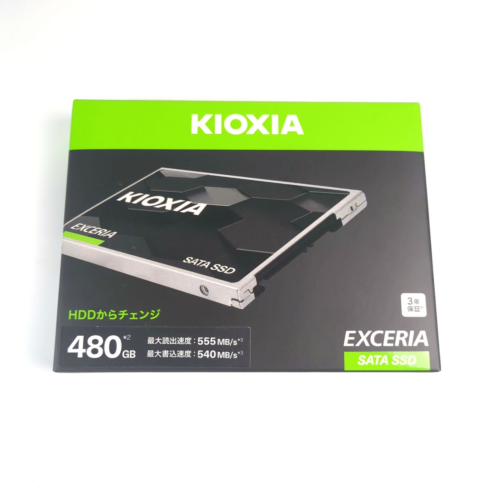 【未開封】 KIOXIA キオクシア SSD-CK480S/N EXCERIA SATA 480GB 2.5インチ