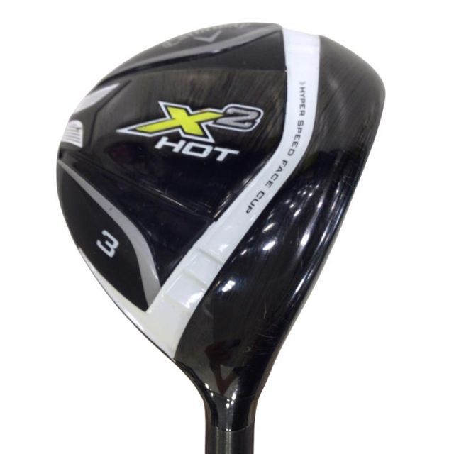 【中古】 キャロウェイ X2 HOT 3W フェアウェイウッド FW X2 HOT(フェアウェイ) (フレックスR) メンズ 男性用 右利き 右用 Cランク ゴルフクラブ