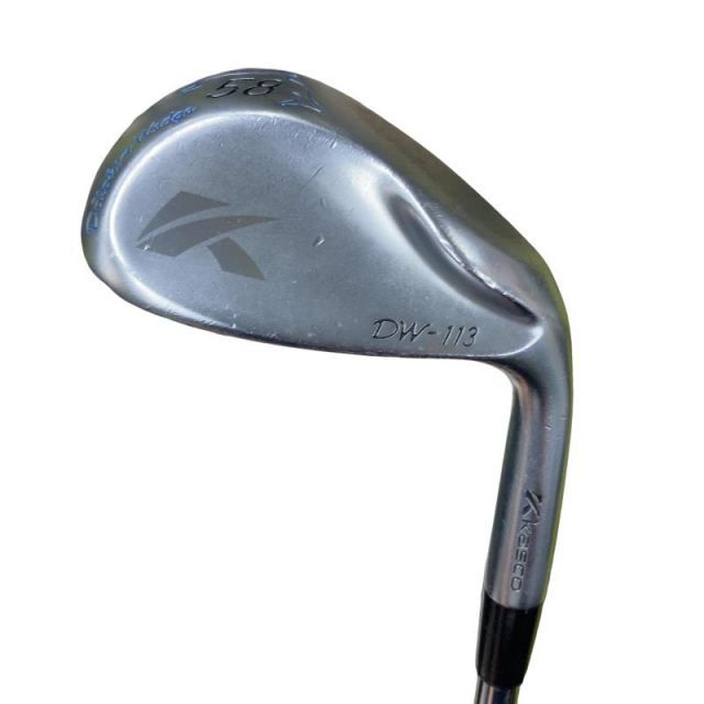 【中古】 キャスコ Dolphin Wedge DW-113 58° ウェッジ WG Dynamic Gold (フレックスS) メンズ 男性用 右利き 右用 Cランク ゴルフクラブ