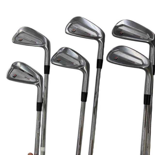 【中古】 ブリヂストン BRIDGESTONE 221CB 6S アイアンセット IR NS PRO MODUS3 TOUR105 (フレックスS) メンズ 男性用 右利き 右用 Cランク ゴルフクラブ