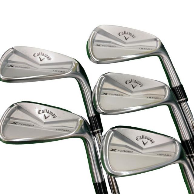 【中古】 キャロウェイ X FORGED STAR(2024) 6S アイアンセット IR NS PRO 950GH neo (フレックスS) メンズ 男性用 右利き 右用 Cランク ゴルフクラブ