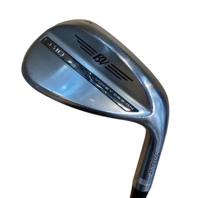 タイトリスト VOKEY SPIN MILLED SM10 ツアークロム 54/10S ウェッジ WG リシャフト (フレックスその他) メンズ 男性用 右利き 右用 Cランク ゴルフクラブ