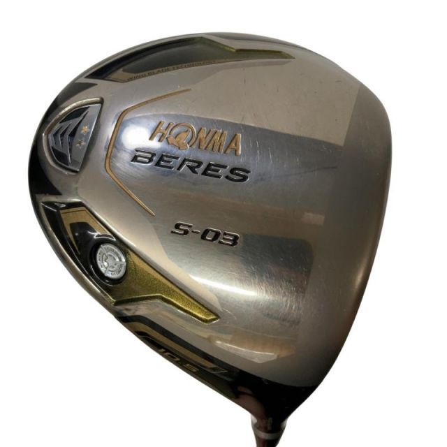 【中古】 本間ゴルフ BERES S-03 10.5° ドライバー DR 純正特注シャフト (フレックスS) メンズ 男性用 右利き 右用 Cランク ゴルフクラブ