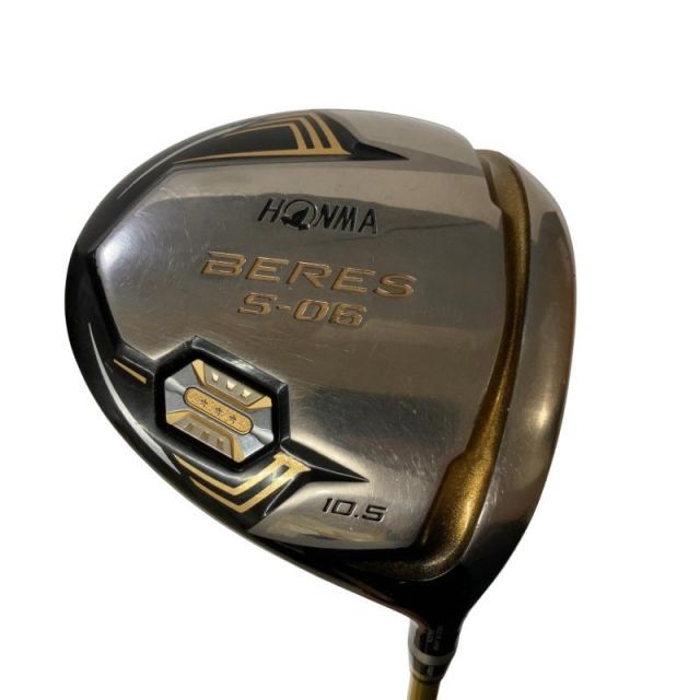 【中古】 本間ゴルフ BERES S-06 10.5° ドライバー DR 3S ARMRQX 47(ドライバー) (フレックスR) メンズ 男性用 右利き 右用 Cランク ゴルフクラブ