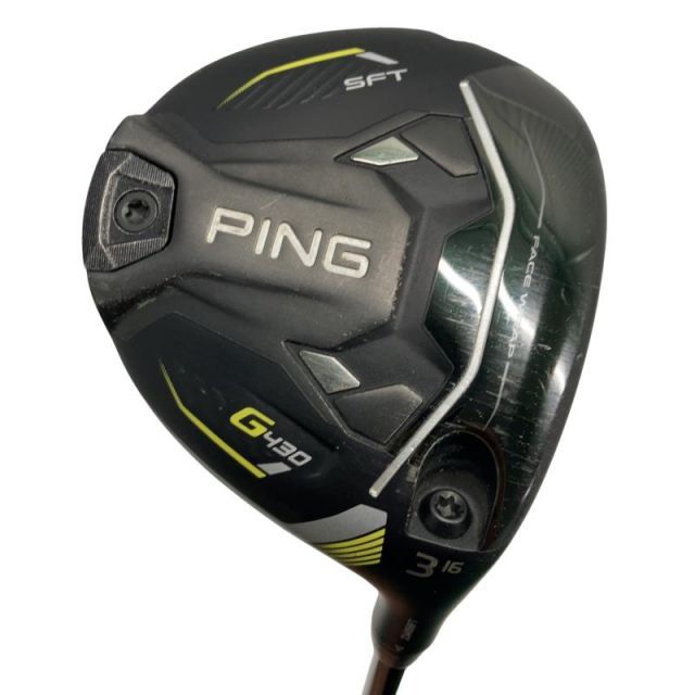 【中古】 ピン G430 SFT 3W フェアウェイウッド FW ALTA J CB BLACK(FW) (フレックスSR) メンズ 男性用 右利き 右用 Cランク ゴルフクラブ